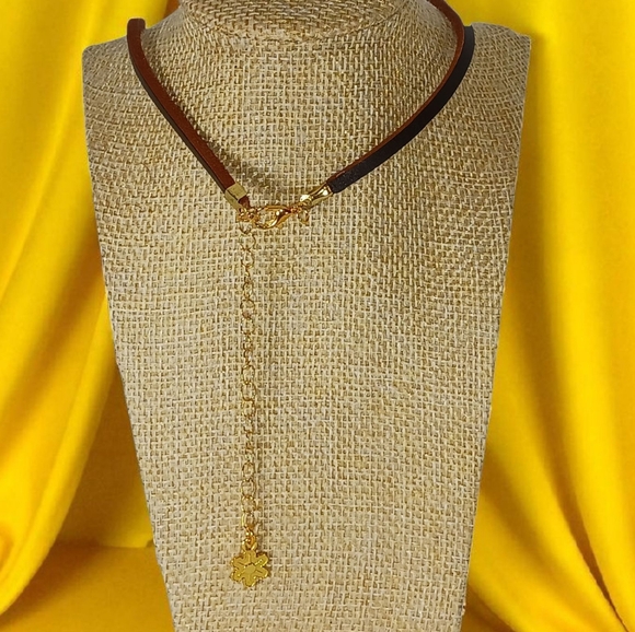 Long Leather Cord Cross Medallion Necklace Western Cowboy Cowgirl Boho Hippie - Picture 3 of 13